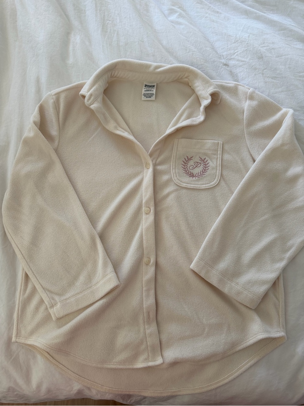 Pink Fleece PJ Set - Picture 3 of 10